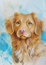 Load image into Gallery viewer, Watercolour Pet Portrait