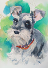 Load image into Gallery viewer, Watercolour Pet Portrait