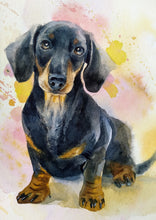 Load image into Gallery viewer, Watercolour Pet Portrait